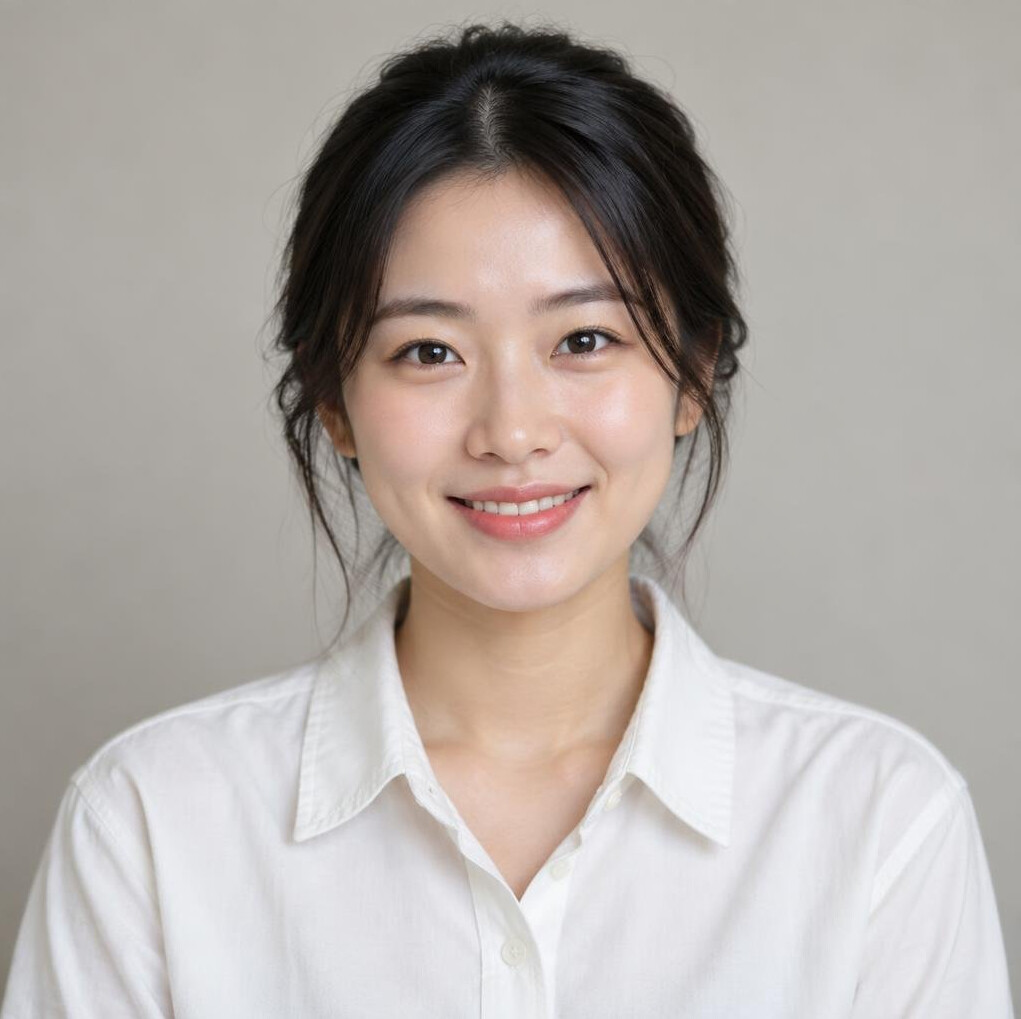 Portrait of an East Asian female visual archivist